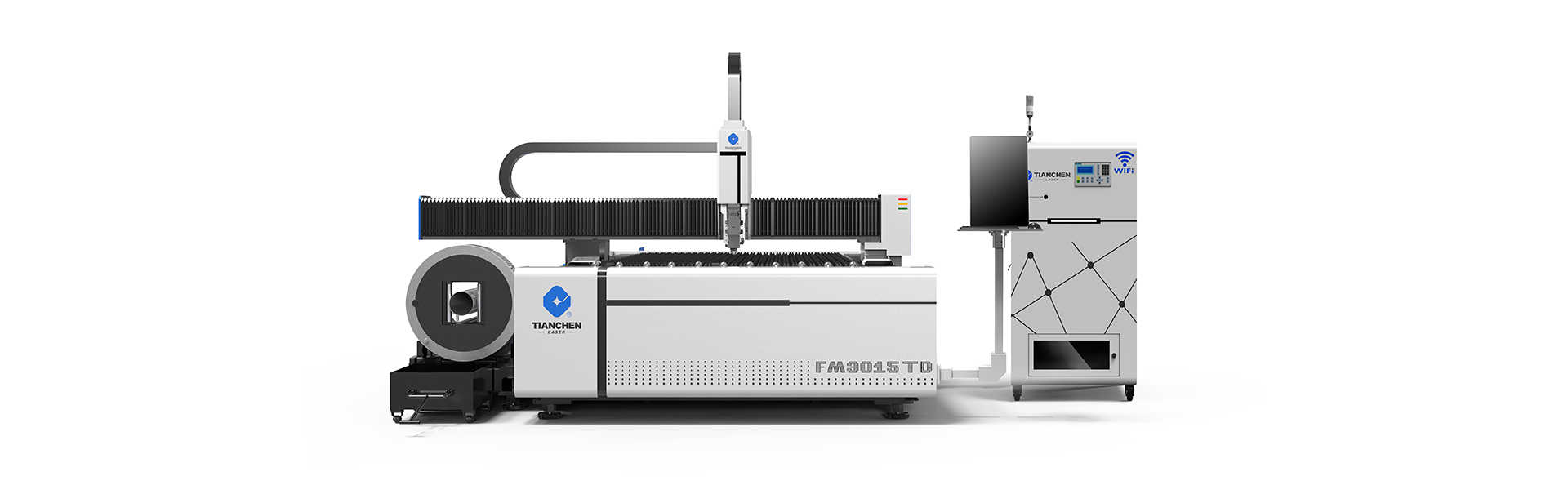 Máquina de corte a laser de fibra de folhas e tubos TC-FMTD