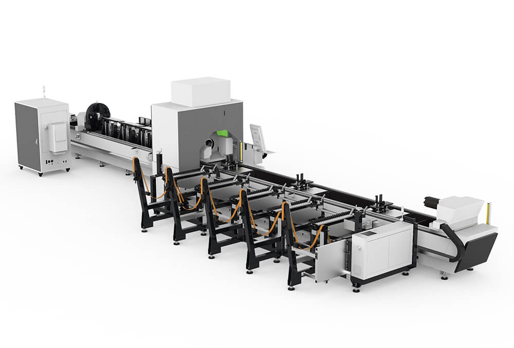 Máquina de corte de tubo laser de fibra de carregamento automático M230A