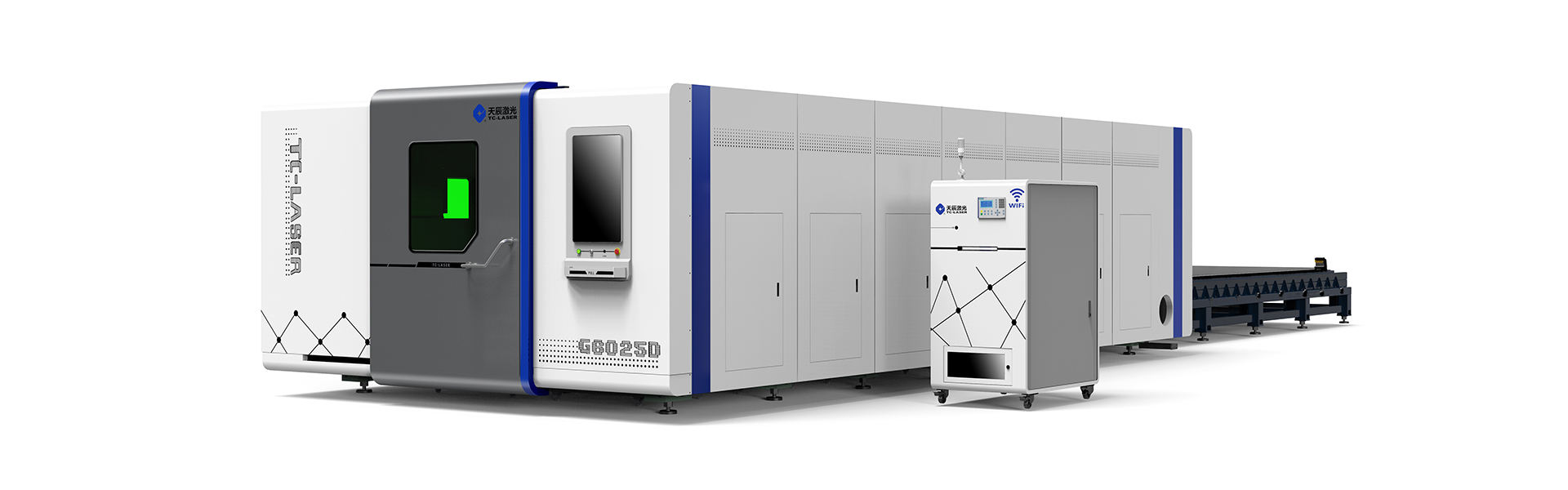 Máquina de corte a laser de fibra de super alta potência TC-G