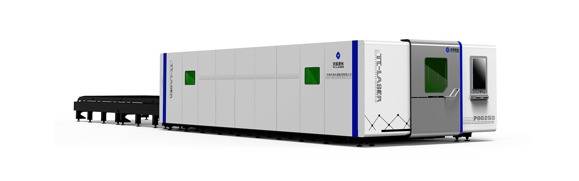 Máquina de corte a laser de fibra de alta potência TC-PD