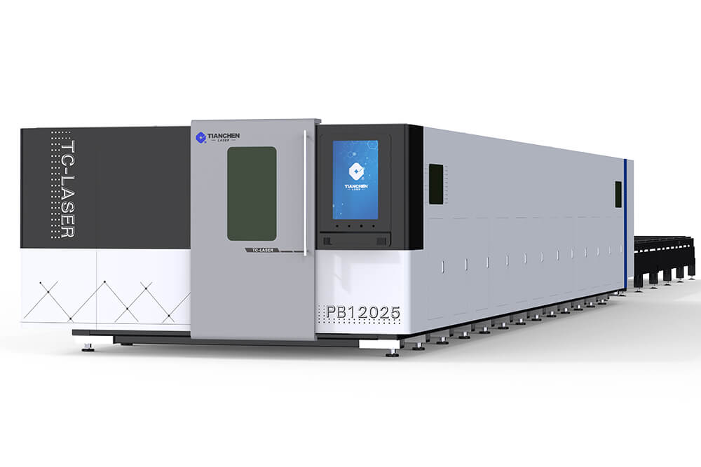 Sistema de corte a laser de grande formato e alta potência PB12025