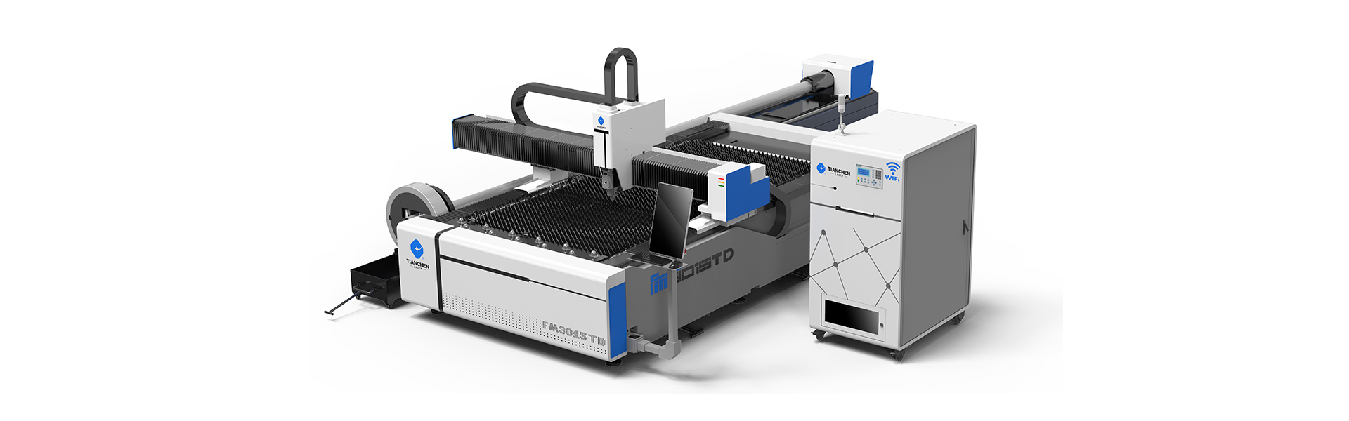 Máquina de corte a laser de fibra de folhas e tubos TC-FMTD