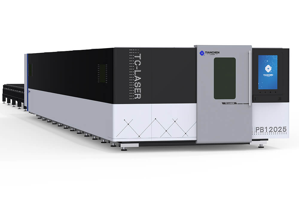 Sistema de corte a laser de grande formato e alta potência PB12025