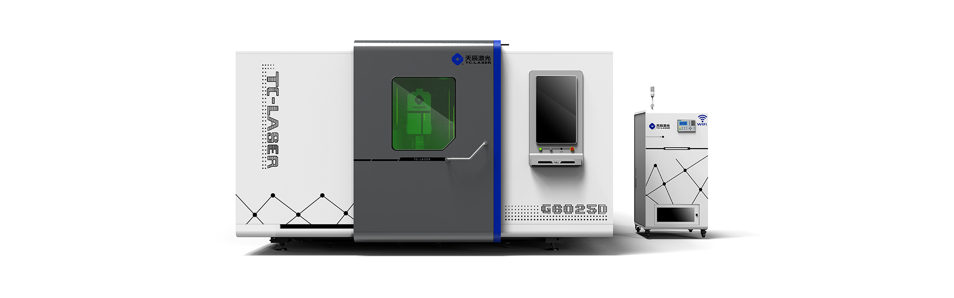 Máquina de corte a laser de fibra de super alta potência TC-G