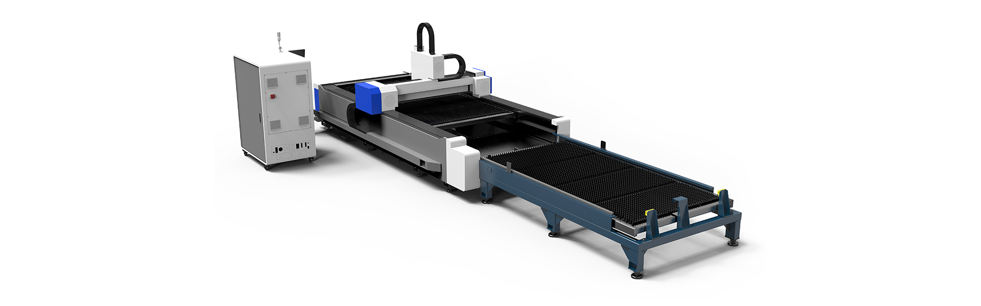 Máquina de corte a laser de fibra de mesa de troca TC-EMD